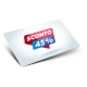 Card semplice a 4 colori