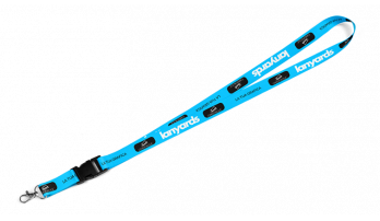 Lanyard con moschettone in metallo standard
