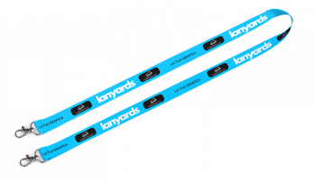 Lanyard con moschettone in metallo standard