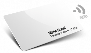 Badge Aziendali con RFID, numerazione, nomi
