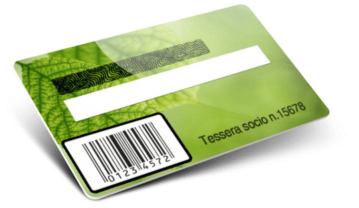 Codice a barre + Numerazione + Campo firma + Scratch off