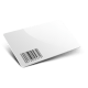 Card plastiche con codice a barre semplice