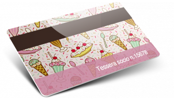 Card plastiche con Banda Magnetica e Numerazione