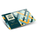 Card semplice a 4 colori