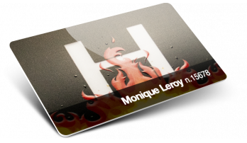 Cartes PVC avec Numérotation + Numérotation + Vernis en relief (Vernis sélectif 3D)