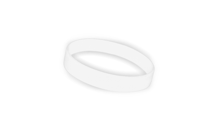 Bracelets en caoutchouc et en silicone personnalisés - Modèle HOOP