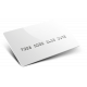 Cartes en PVC avec Numérotation + Gaufrage