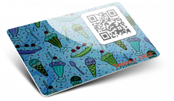 Cartes PVC avec Qrcode + Numérotation