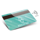 Cartes avec RFID et bande magnétique