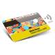 Cartes PVC avec RFID avec piste magnétique + numérotation + noms et prénom